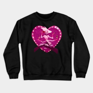 hazbin hotel angel dust Crewneck Sweatshirt